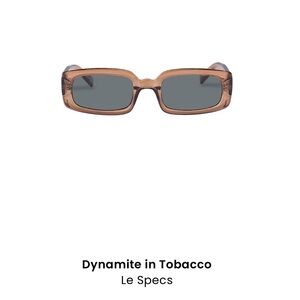 Le Specs Dynamite Tobacco Sunglasses